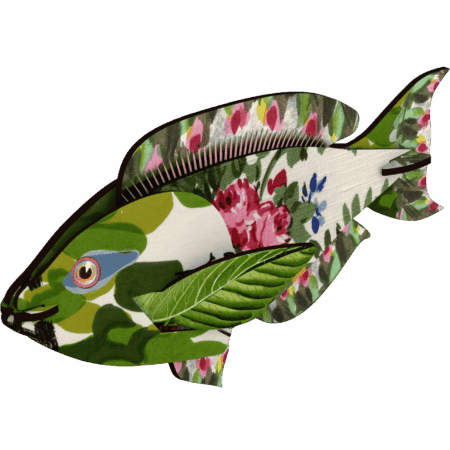 pesce decorativo Sartoria Luminarie Bologna