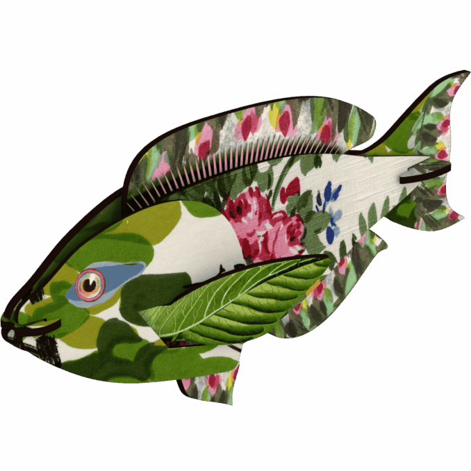 pesce decorativo Sartoria Luminarie Bologna