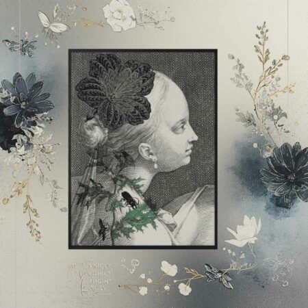 poster con cornice nera FEMME 1 sartoria luminarie bologna