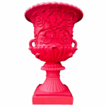 Palais Royal vaso neopop in resina rosso magenta Sartoria luminarie bologna
