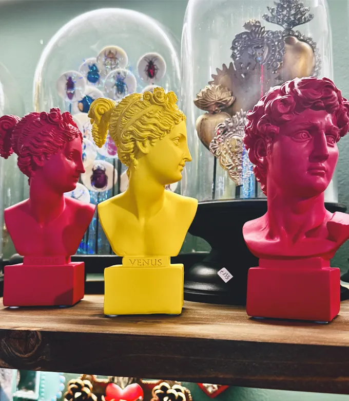 Oggetti decorativi per la casa, Sartoria Luminarie Bologna.