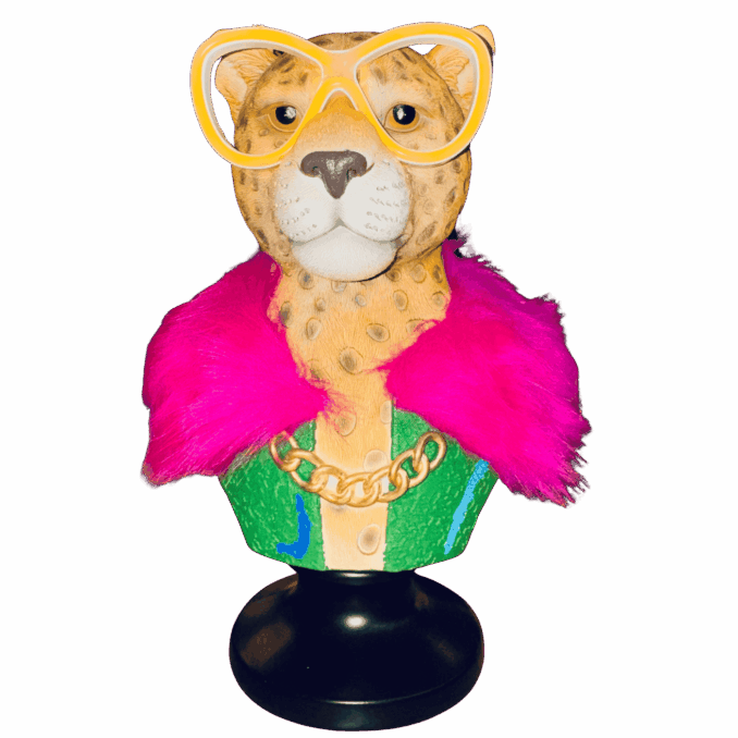 Palais Royal busto leopardo led Sartoria Luminarie Bologna