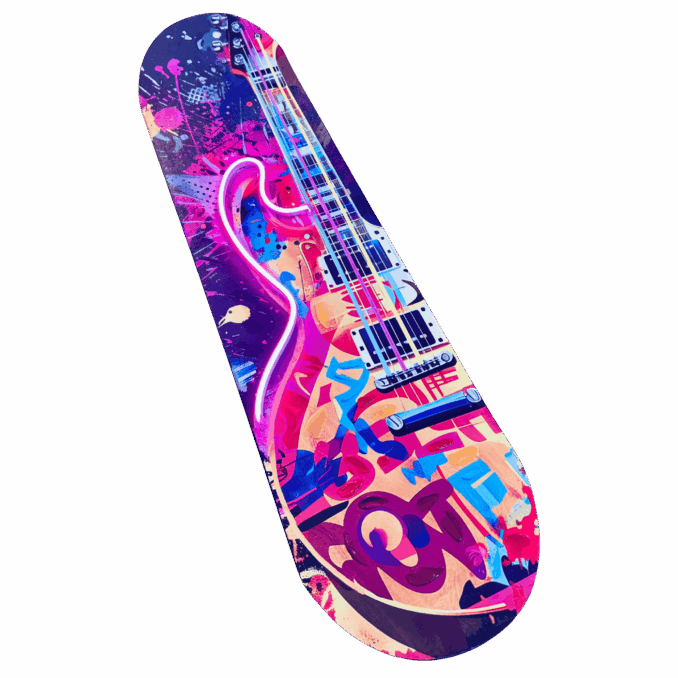 Pslais Royal led chitarra Sartoria luminarie Bologna