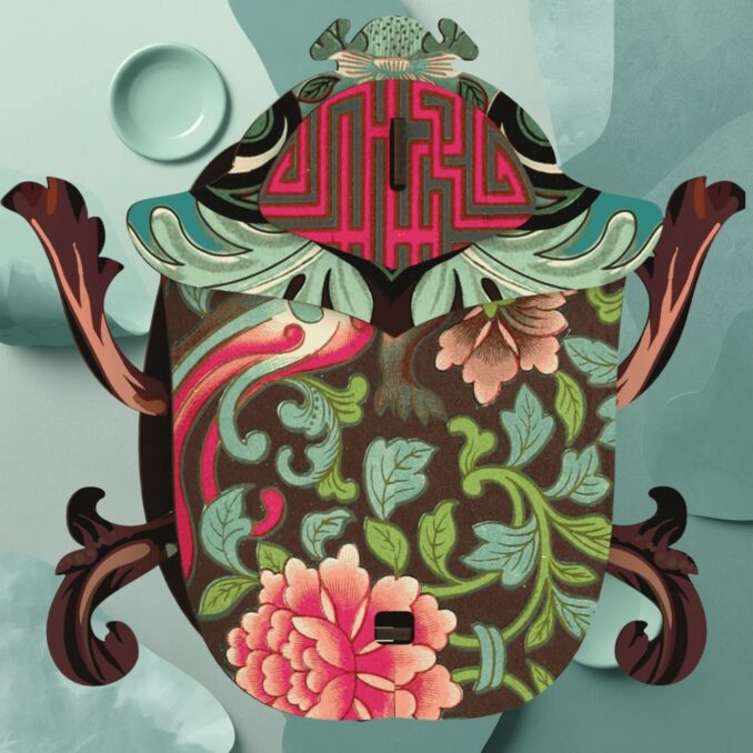Miho insetto bug small Noel Sartoria Luminarie Bologna