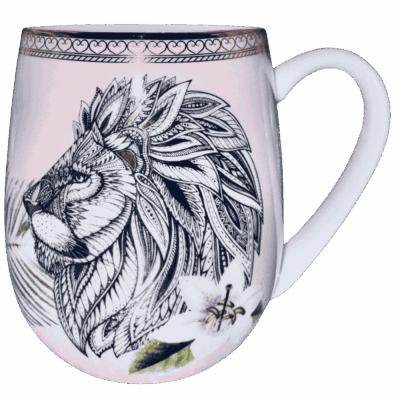 MUG ANIMALIER LEONE