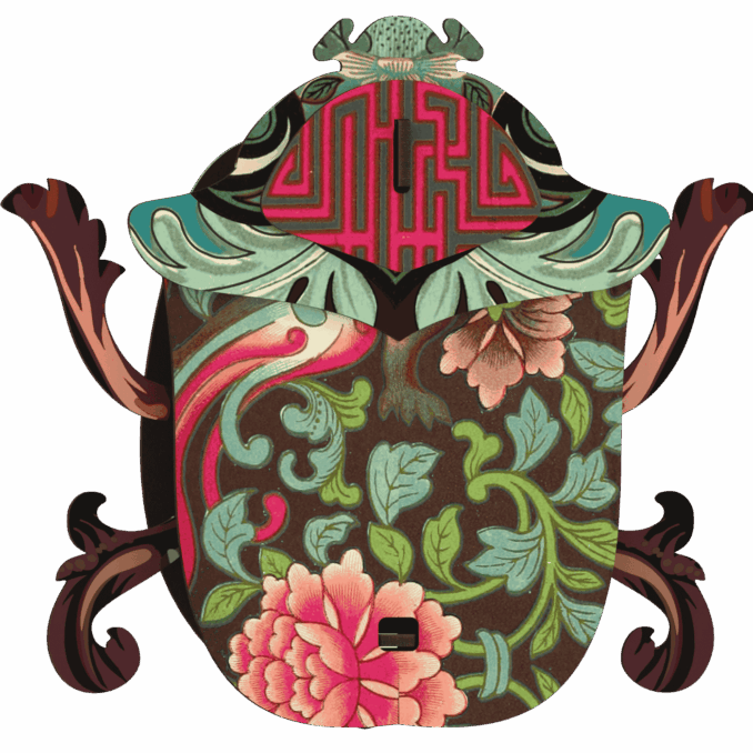 Miho insetto bug small Noel Sartoria Luminarie Bologna