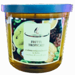 Candela profumata Hypno Casa Frutti Tropicalida 200 gr - durata 30 ore. Sartoria Luminarie 