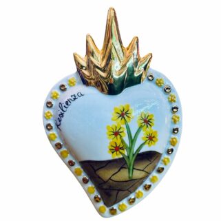cuore ceramica resilienza sartoria luminarie bologna 0