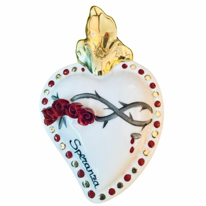 cuore-ceramica-speranza-e-rose-rosse-sartoria-luminarie-bologn